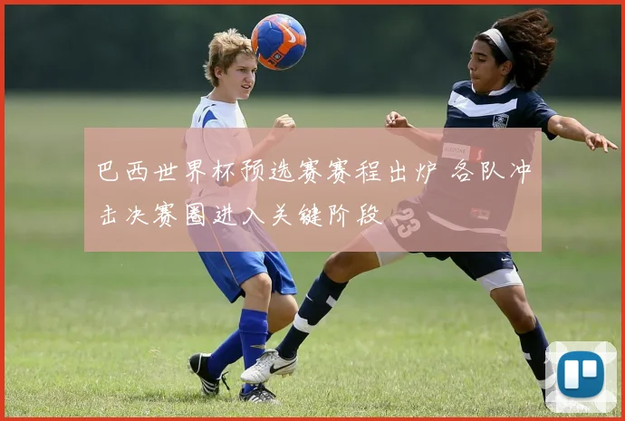 巴西世界杯预选赛赛程出炉 各队冲击决赛圈进入关键阶段